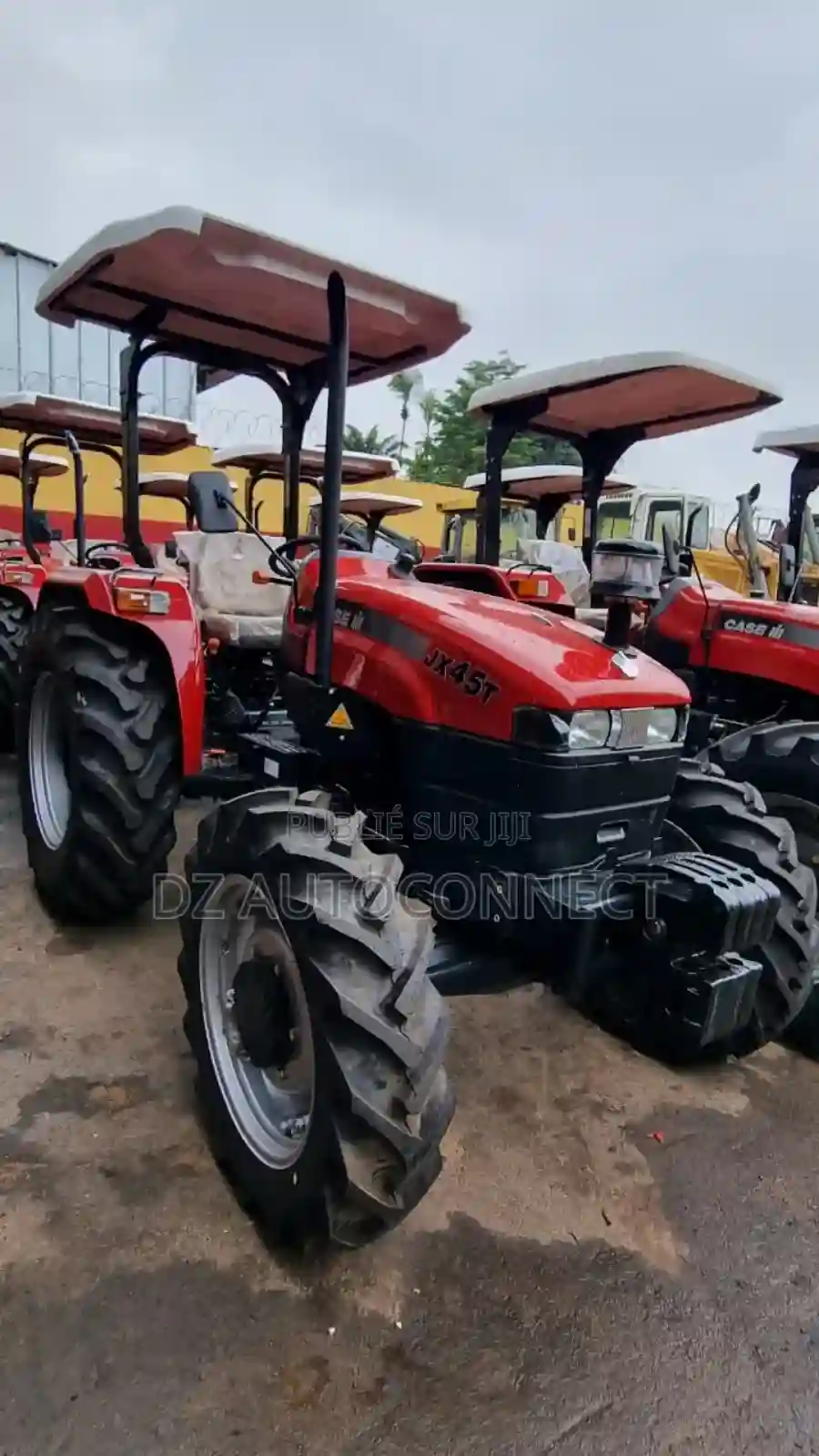 Tracteurs Jx75t Et Charue 3 Disques - Vue 1