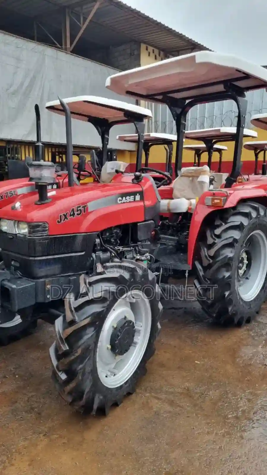 Tracteurs Jx75t Et Charue 3 Disques - Vue 3