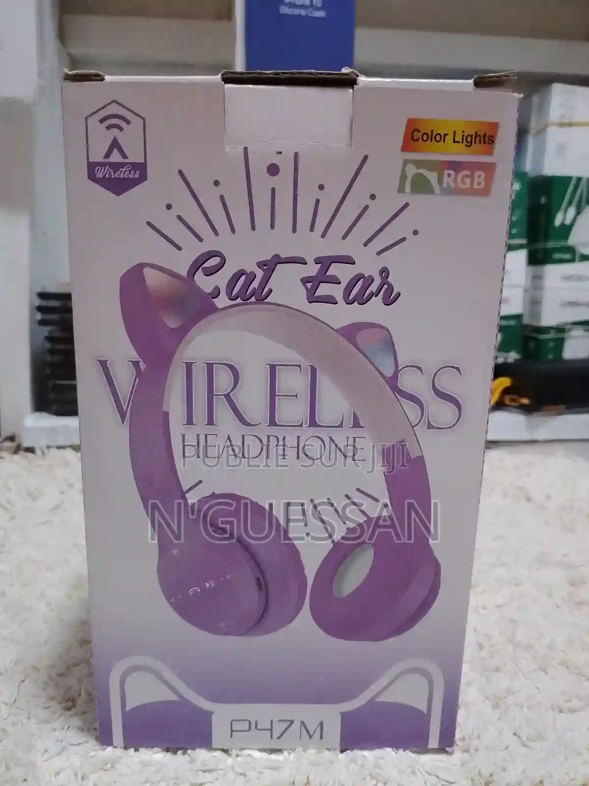 Casque P47 Chat - Vue 1