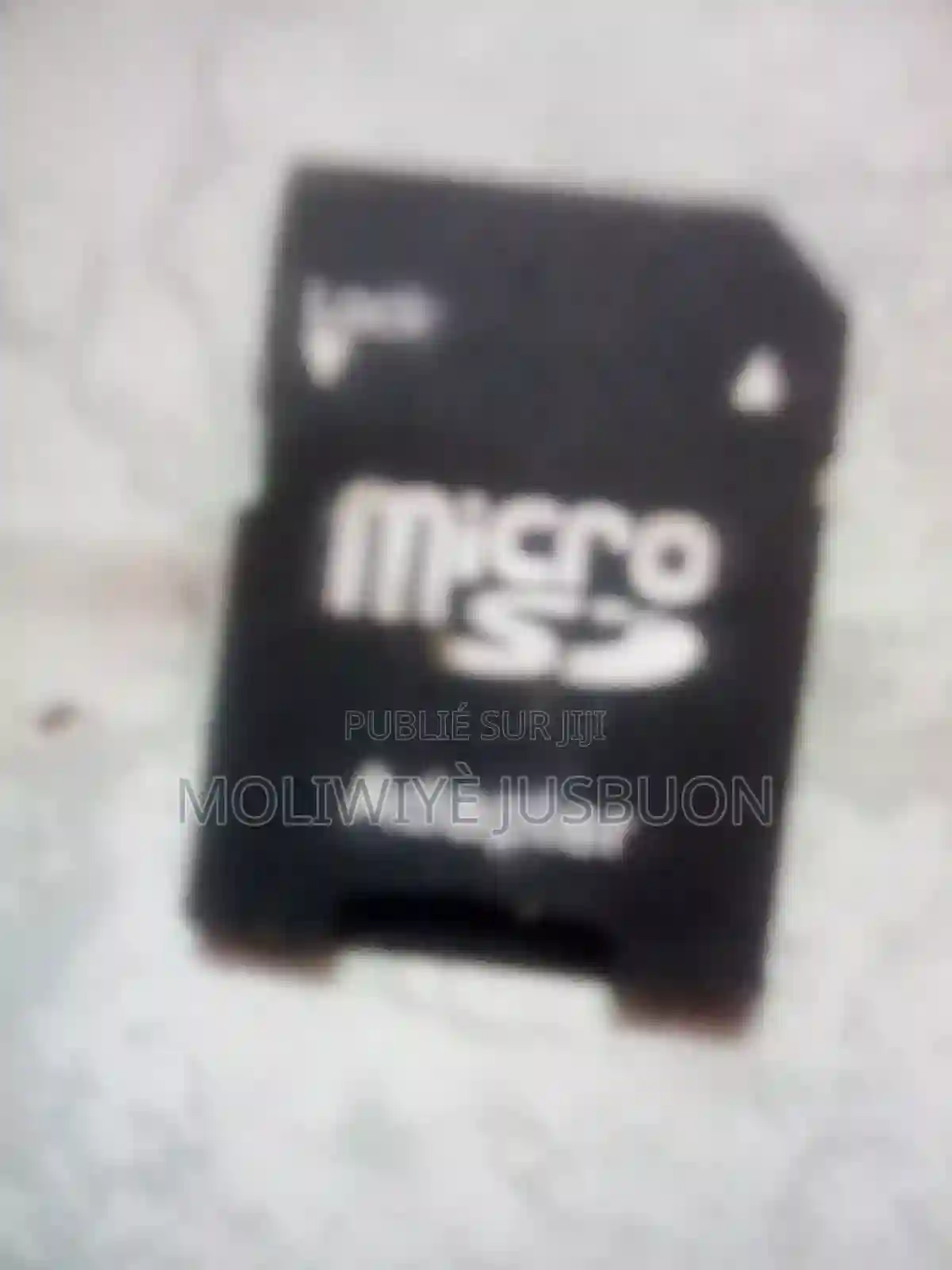 Carte Mémoire - Vue 1