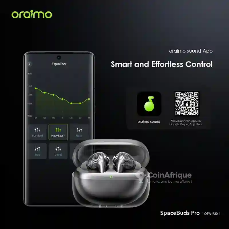 Oraimo Spacebuds Pro - Vue 2