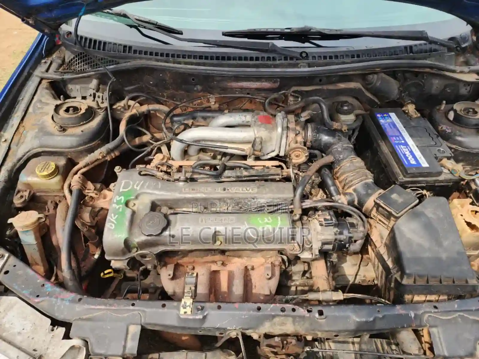 Mazda 323 20 2001 Bleu - Vue 6