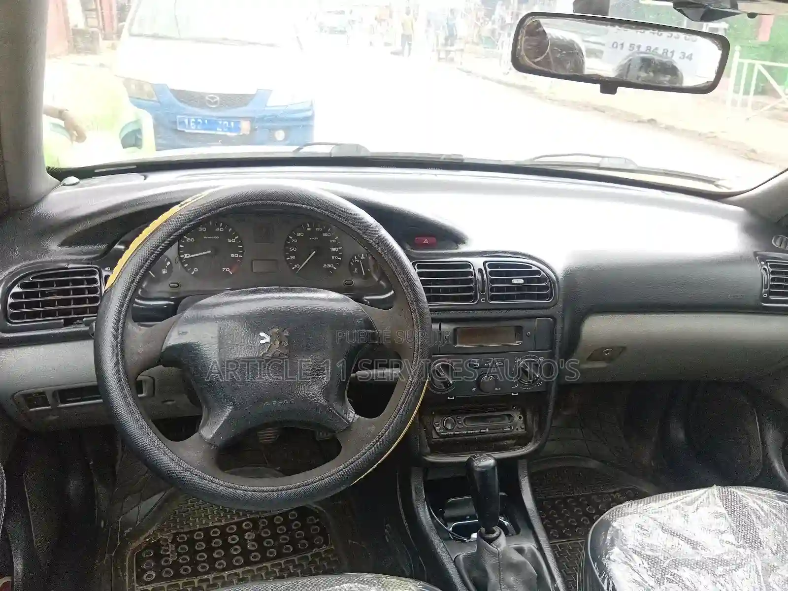 Peugeot 406 Coupe 2000 Gris - Vue 6