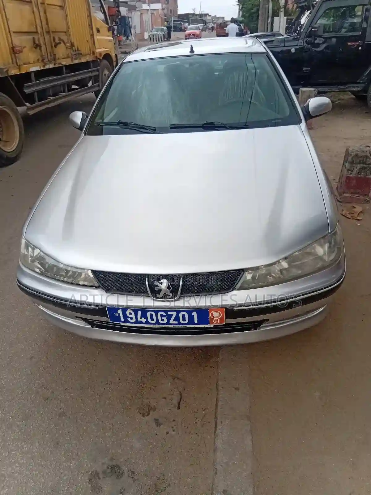 Peugeot 406 Coupe 2000 Gris - Vue 7