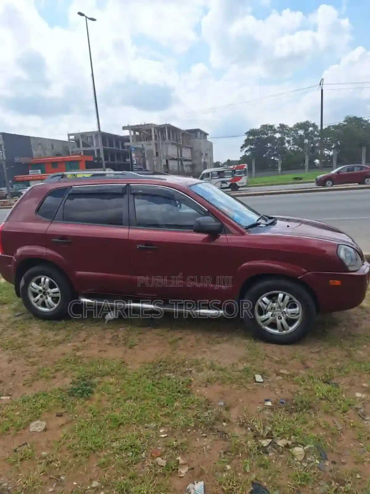 Hyundai Tucson 2008 Rouge - Vue 1