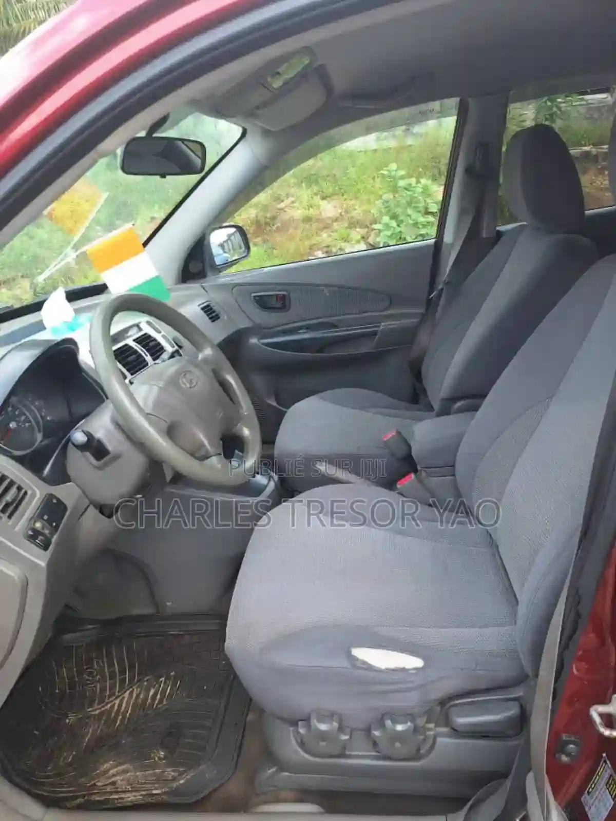 Hyundai Tucson 2008 Rouge - Vue 3