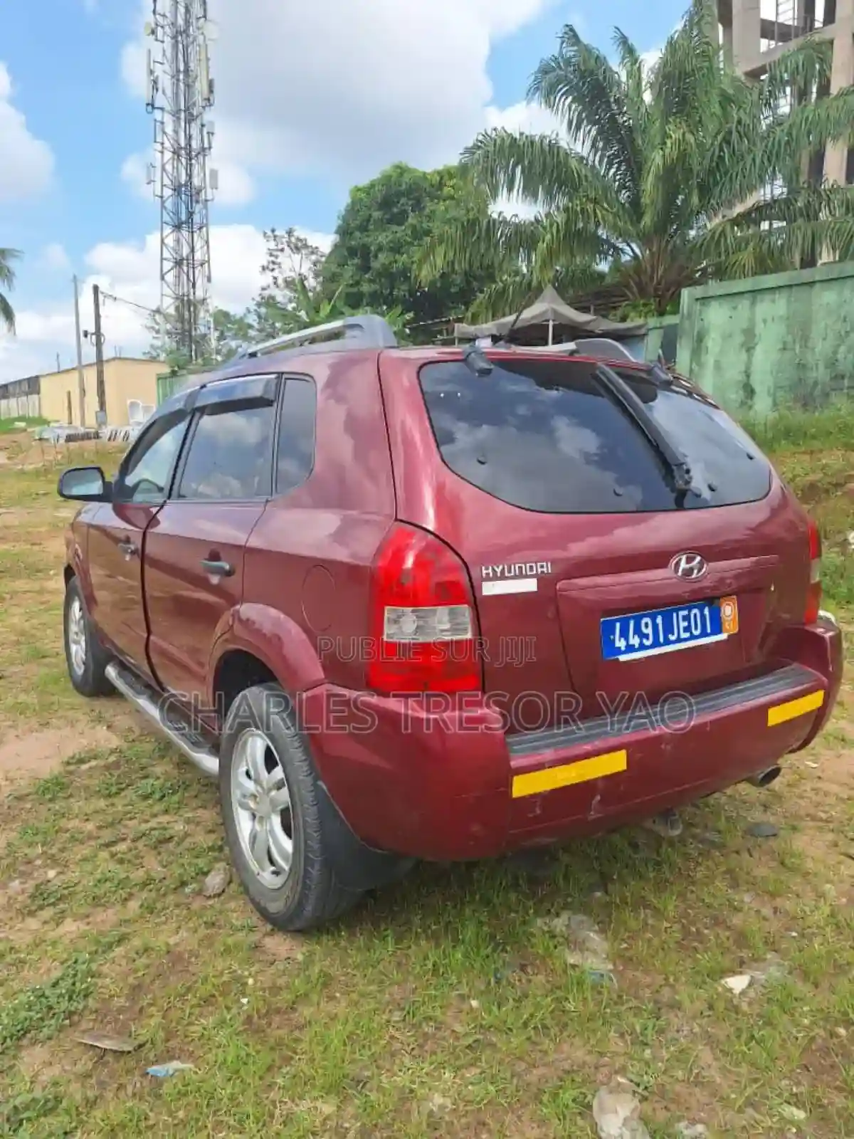 Hyundai Tucson 2008 Rouge - Vue 4