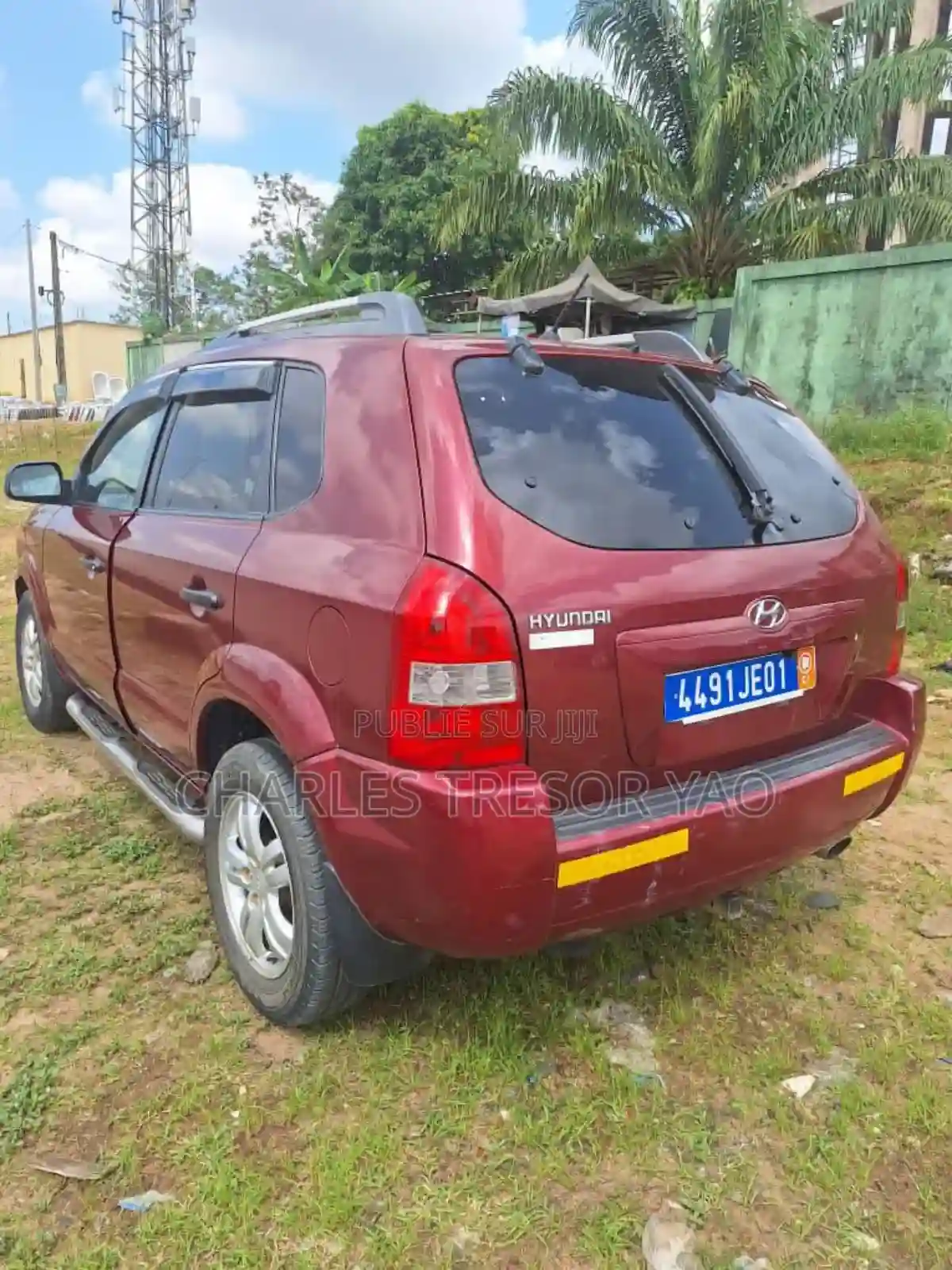 Hyundai Tucson 2008 Rouge - Vue 5