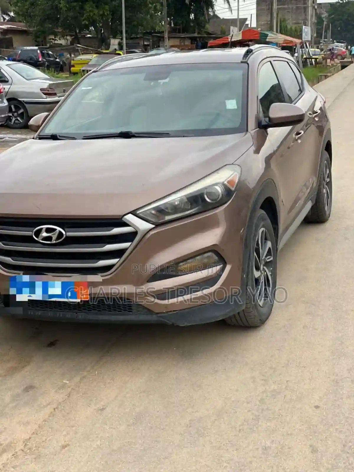 Hyundai Tucson 2017 Marron - Vue 1