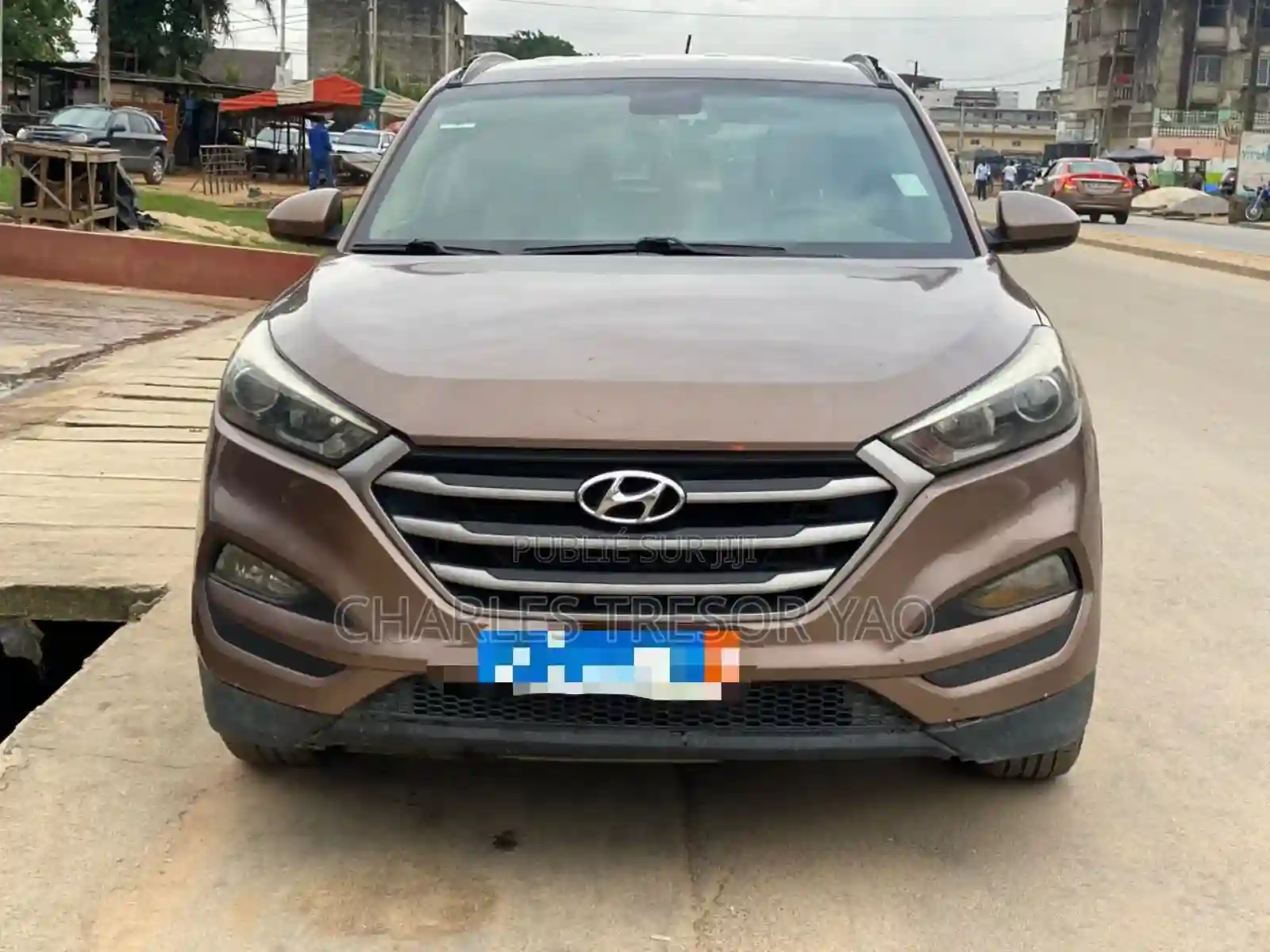 Hyundai Tucson 2017 Marron - Vue 2