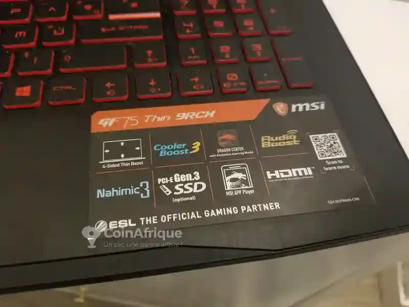 PC Gamer Msi i5 de 9iem gen 32 go ssd 15 Tera 4go Nvidia - Vue 1