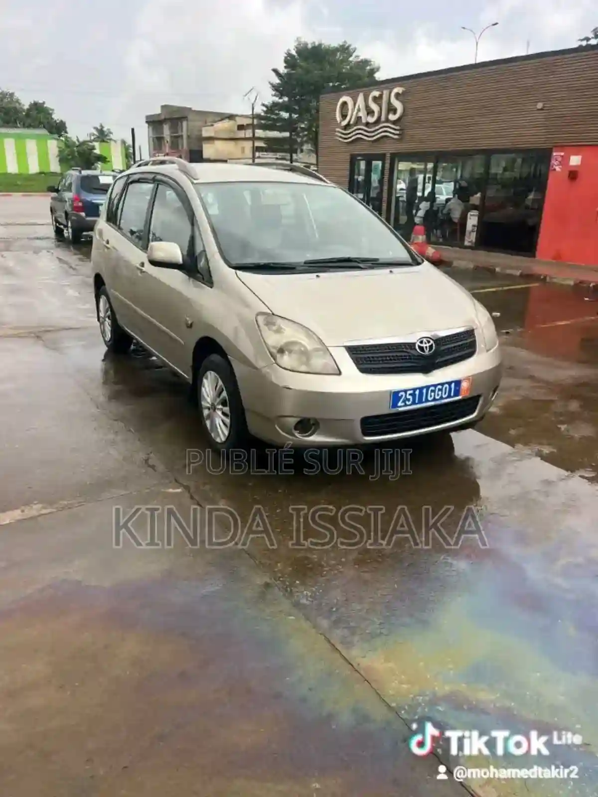 Toyota Corolla Verso 18 2008 Noir Mat - Vue 7