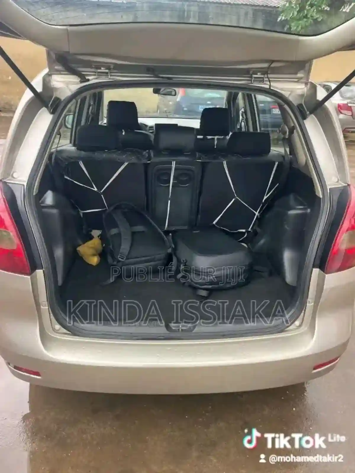 Toyota Corolla Verso 18 2008 Noir Mat - Vue 8