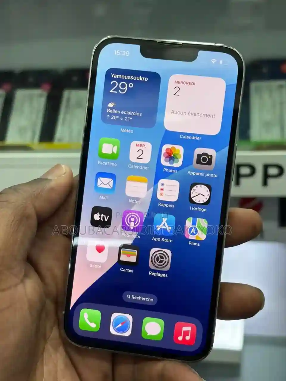 Pomme Iphone 12 Pro 128 GB Noir - Vue 1