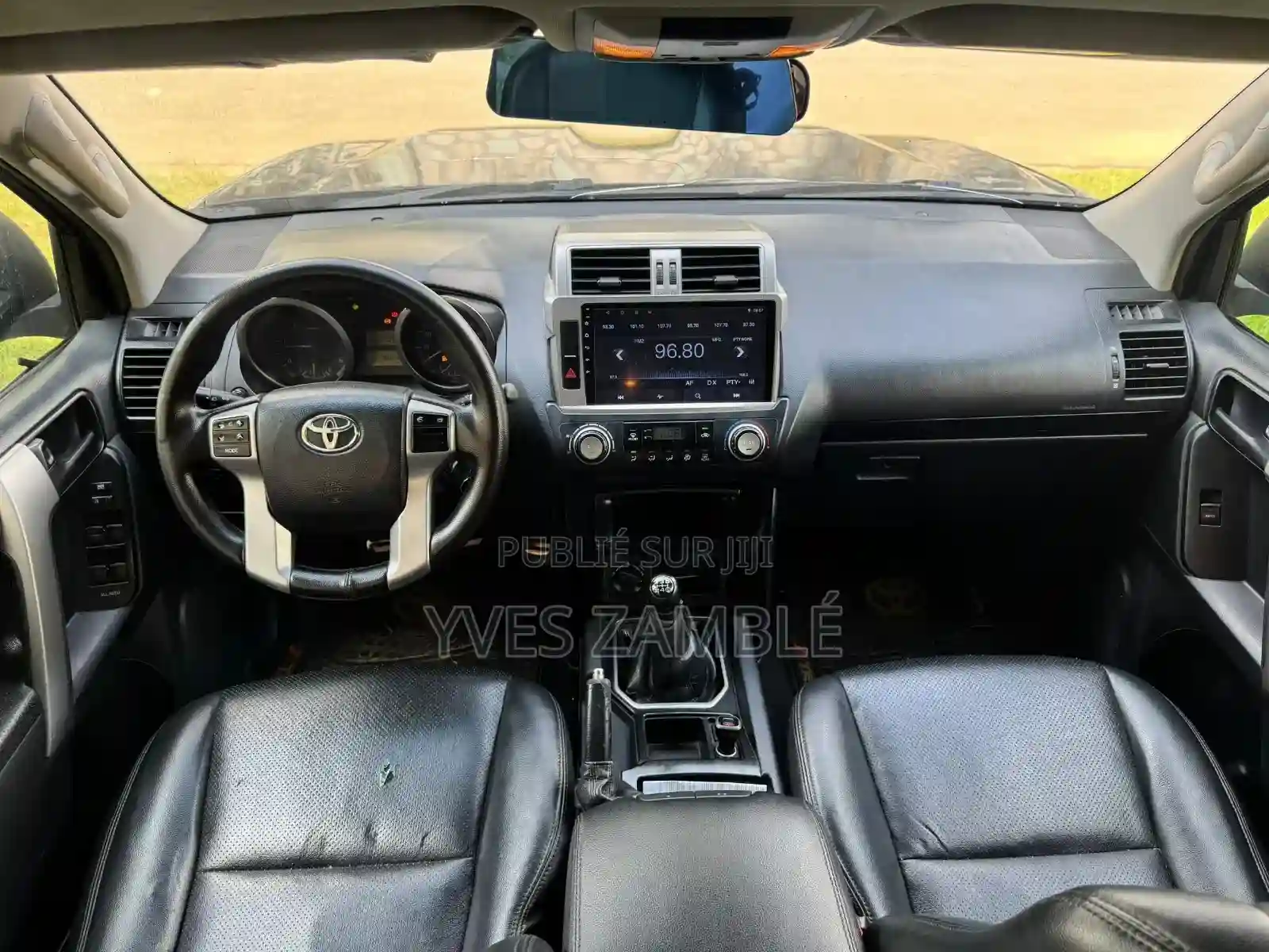 Toyota Land Cruiser Prado 2017 Noir - Vue 3