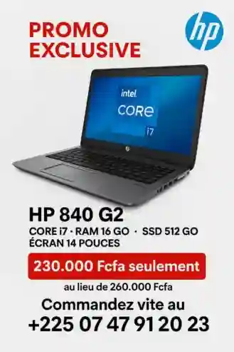 HP Elitebook G2 840g2 Core i7 RAM 16go +225 0747912023 - Vue 2