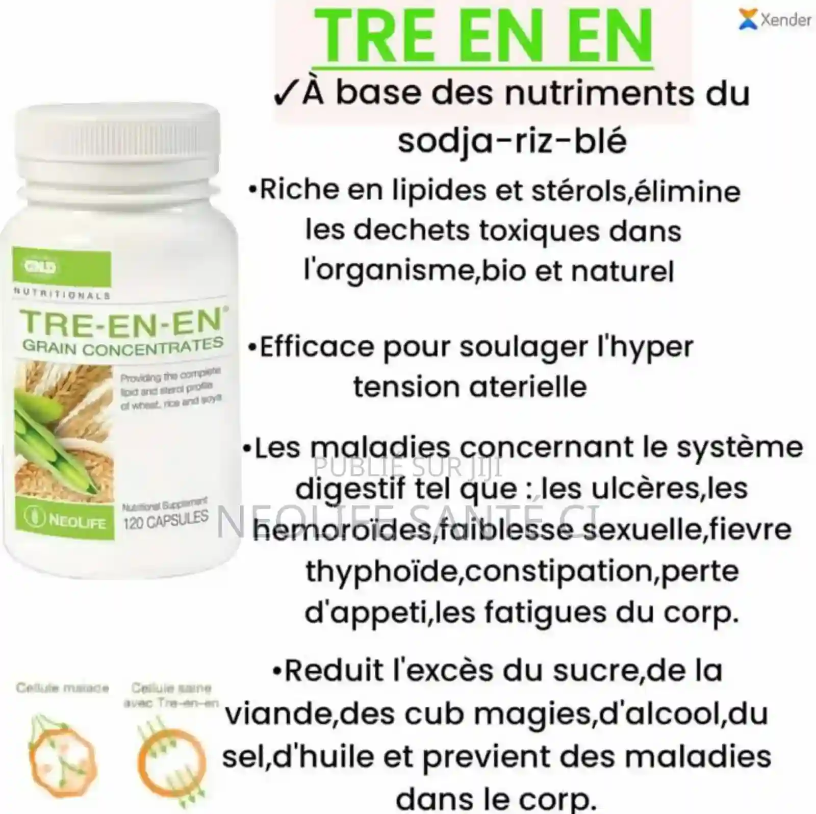 Tre-en-en ( 120 Comprimés ) - Vue 1