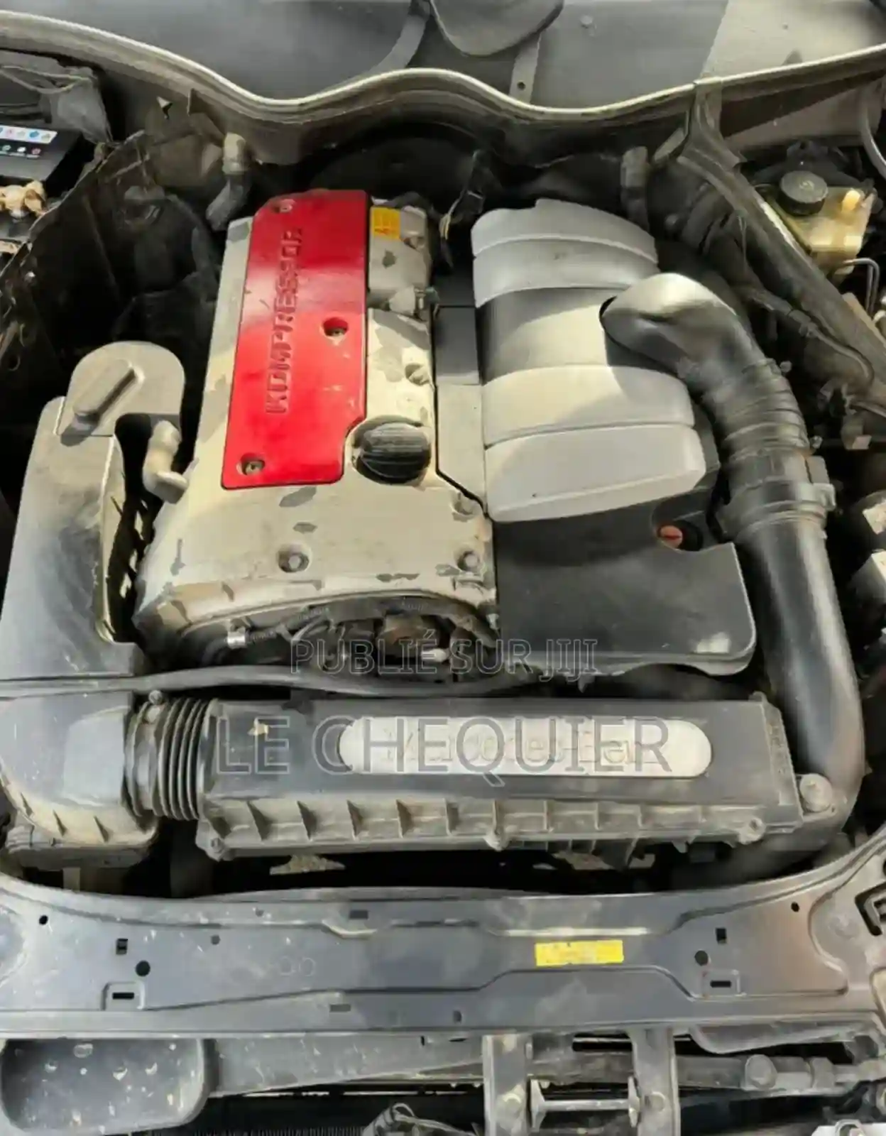 Mercedes-benz C180 2003 Gris - Vue 3