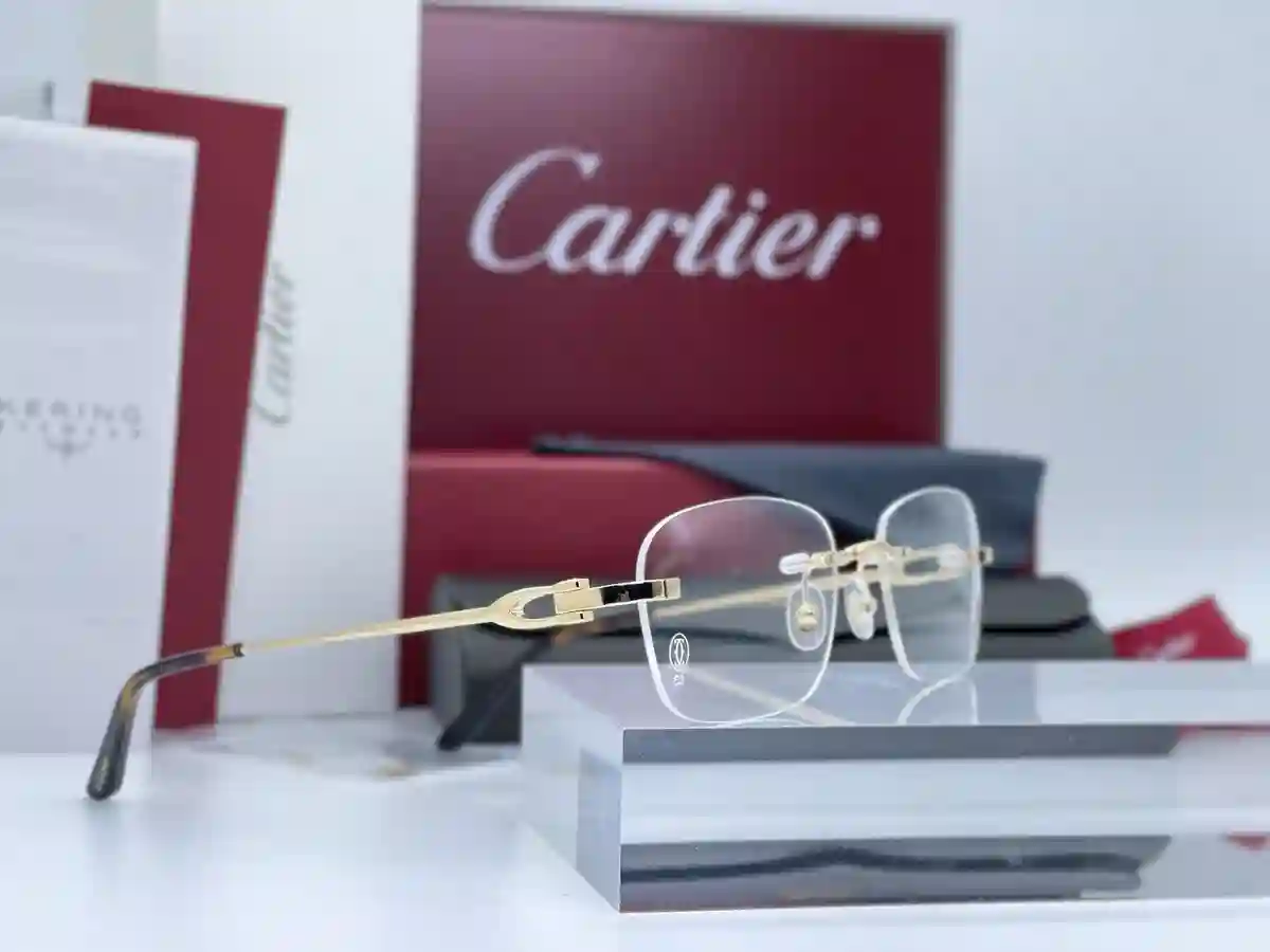 Monture en or Cartier - Vue 1
