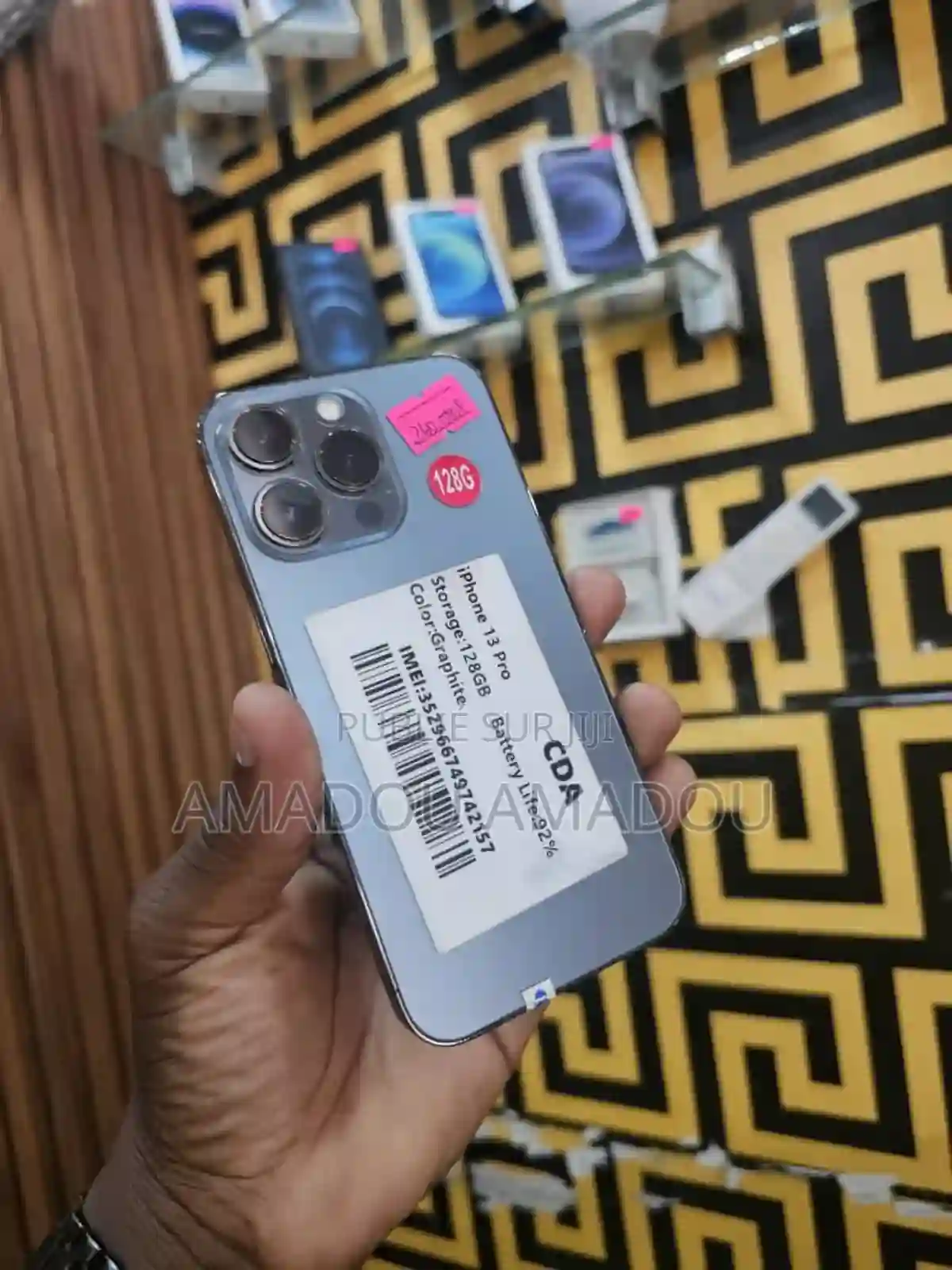 Pomme Iphone 13 Pro 128 GB Gris