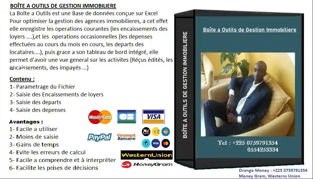 Boîte a Outils de Gestion Immobiliere - Vue 1