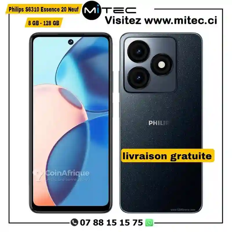 Philips S6310 Essence 20 Neuf 4G - 128go - Vue 1