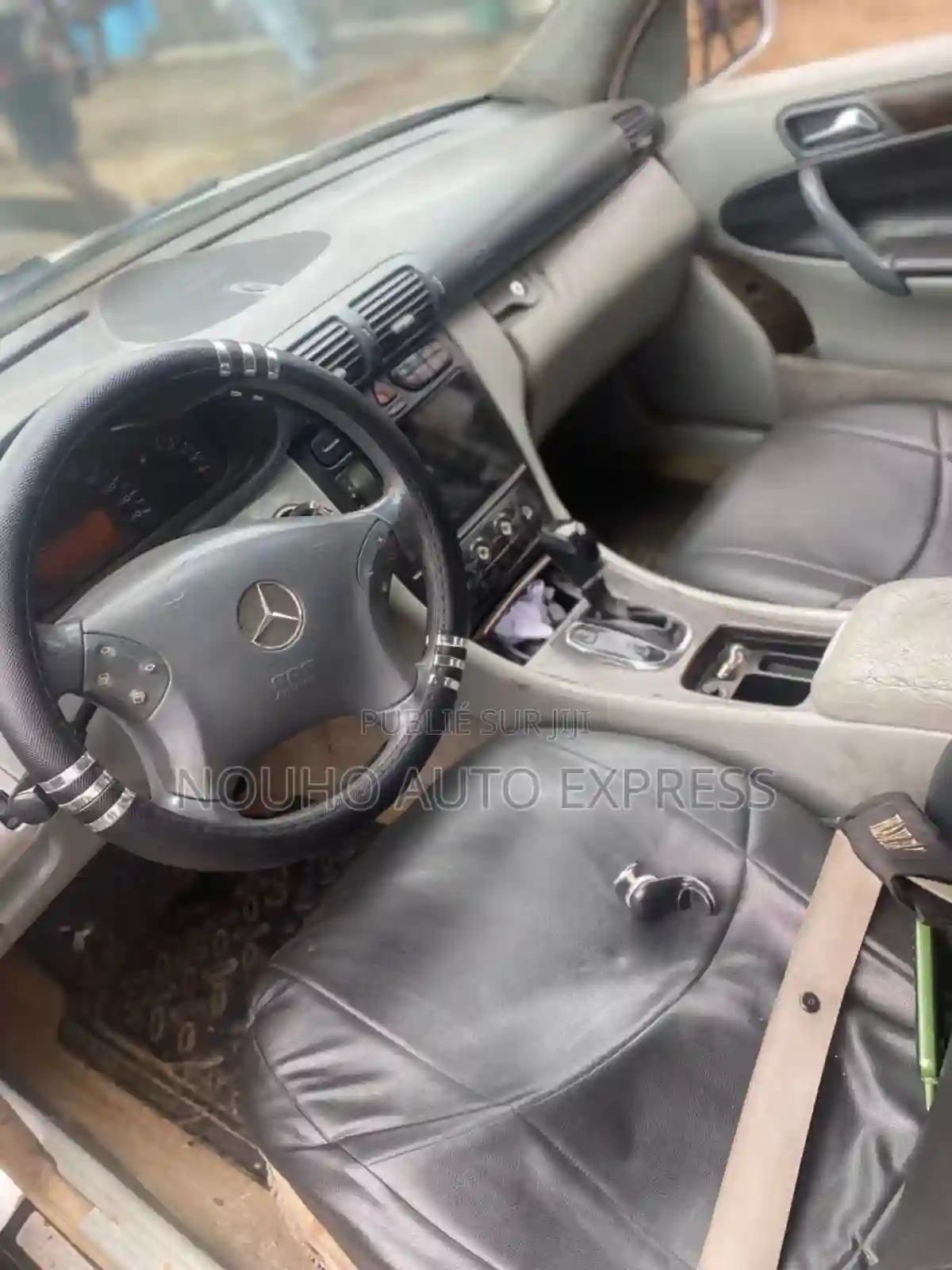 Mercedes-benz C200 2005 Gris - Vue 1