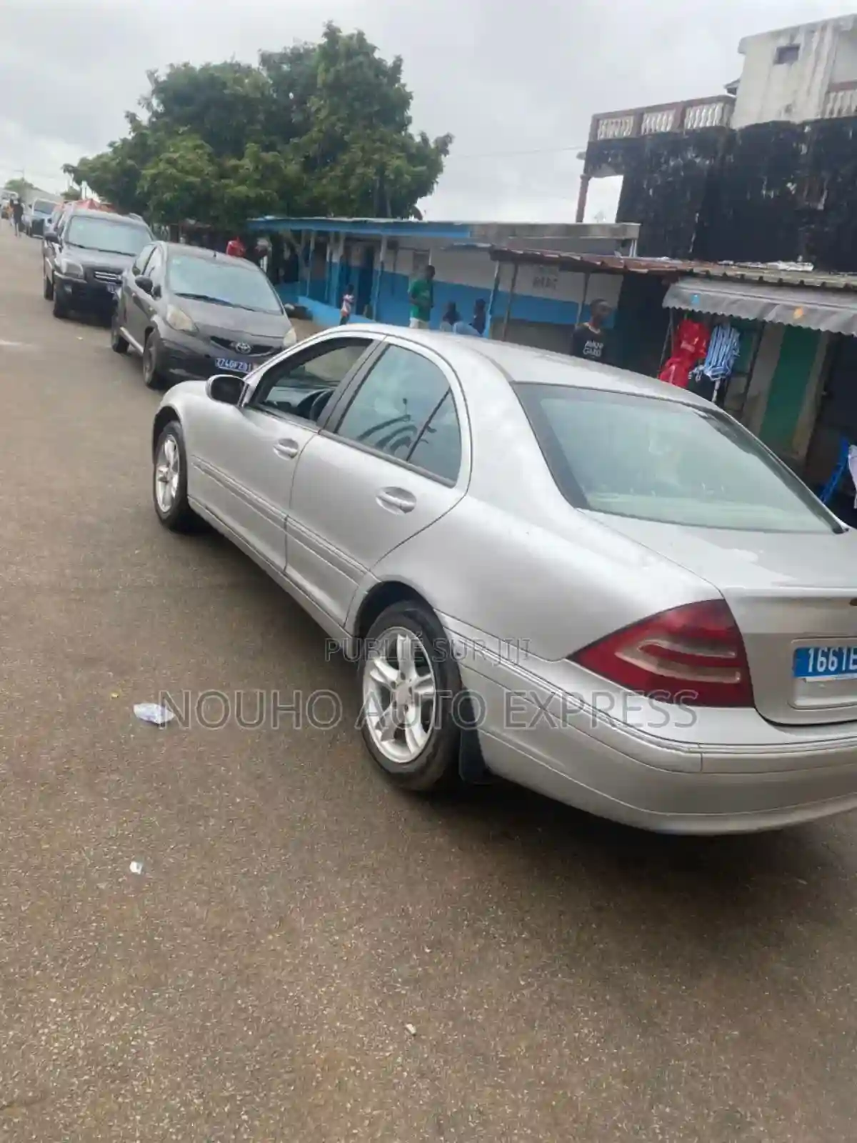 Mercedes-benz C200 2005 Gris - Vue 2