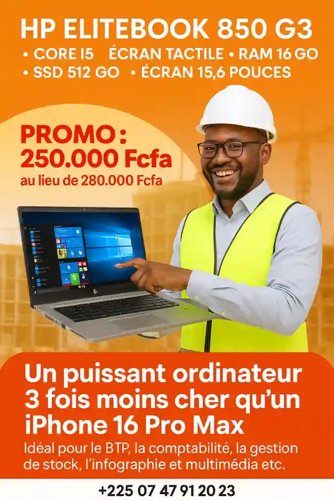 Puissant HP 850g3 Core i5 ET Core i7 RAM 16giga +225 0747912023 - Vue 2