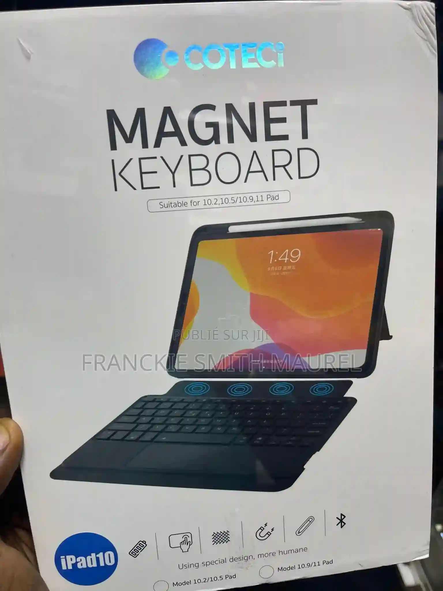 Pochette + Clavier Pour Ipad 10e Génération - Vue 1