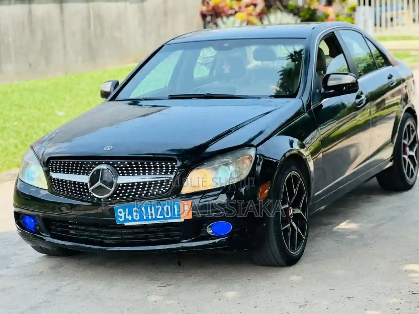 Mercedes-benz C300 Luxury Sedan AWD (30l 6cyl 7A) 2009 Noir - Vue 9