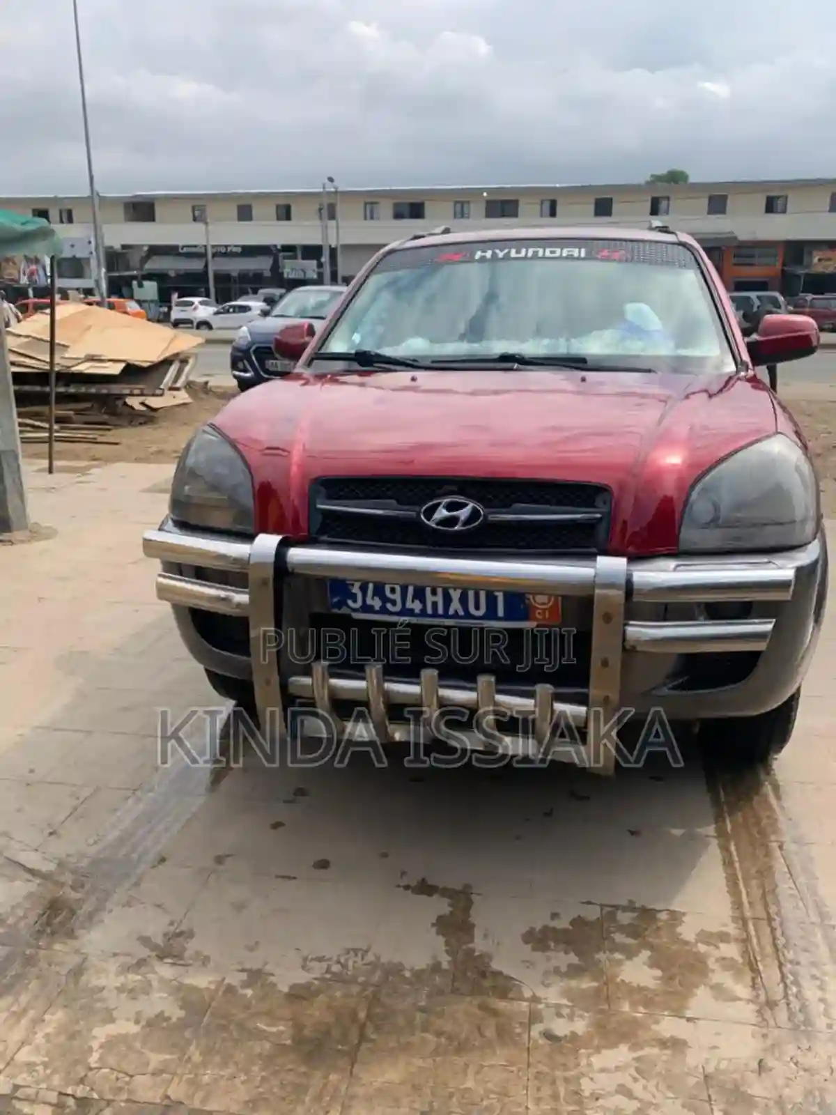Hyundai Tucson Limited V6 wXM 4x4 2008 Rouge - Vue 4
