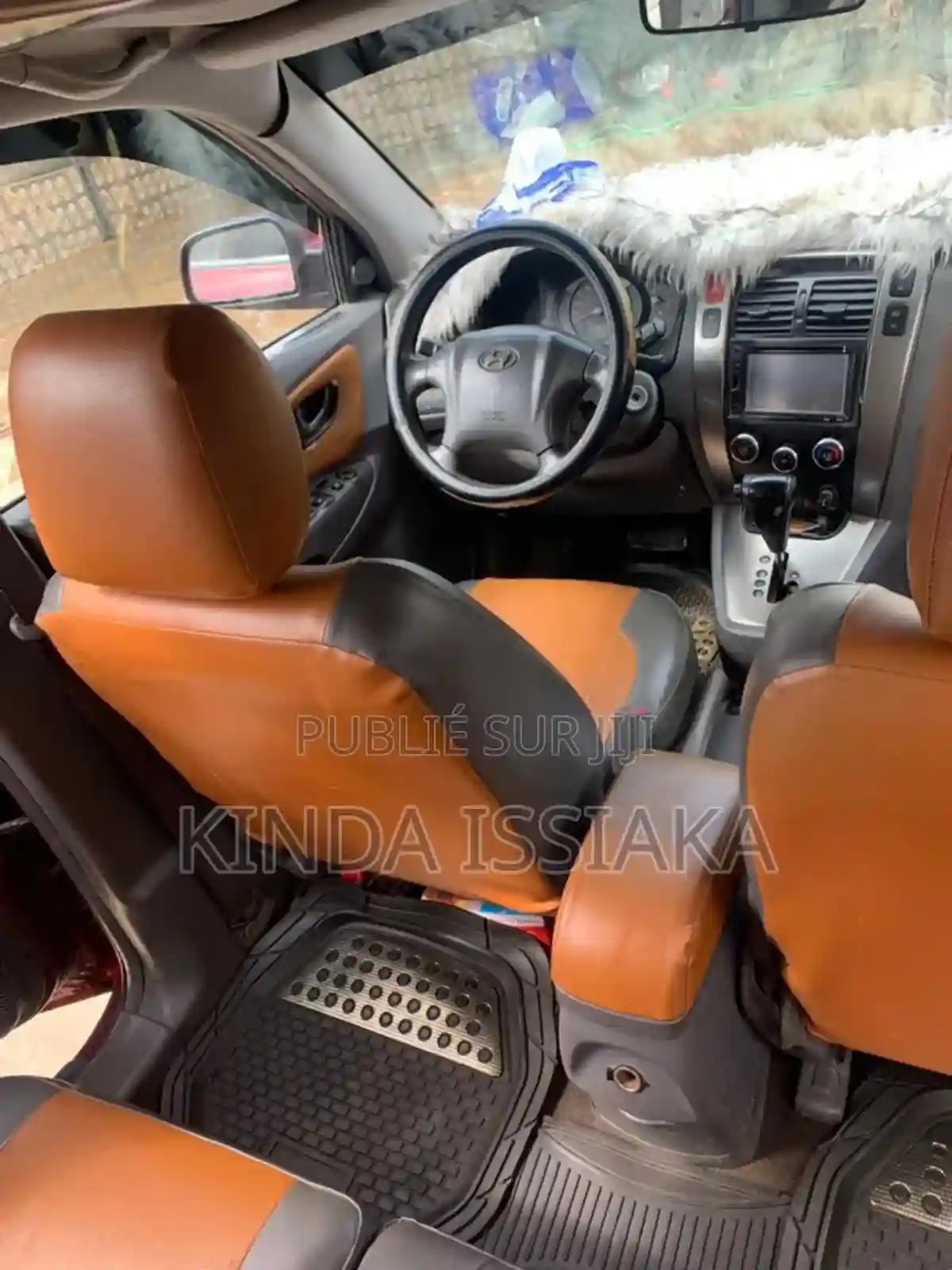 Hyundai Tucson Limited V6 wXM 4x4 2008 Rouge - Vue 8