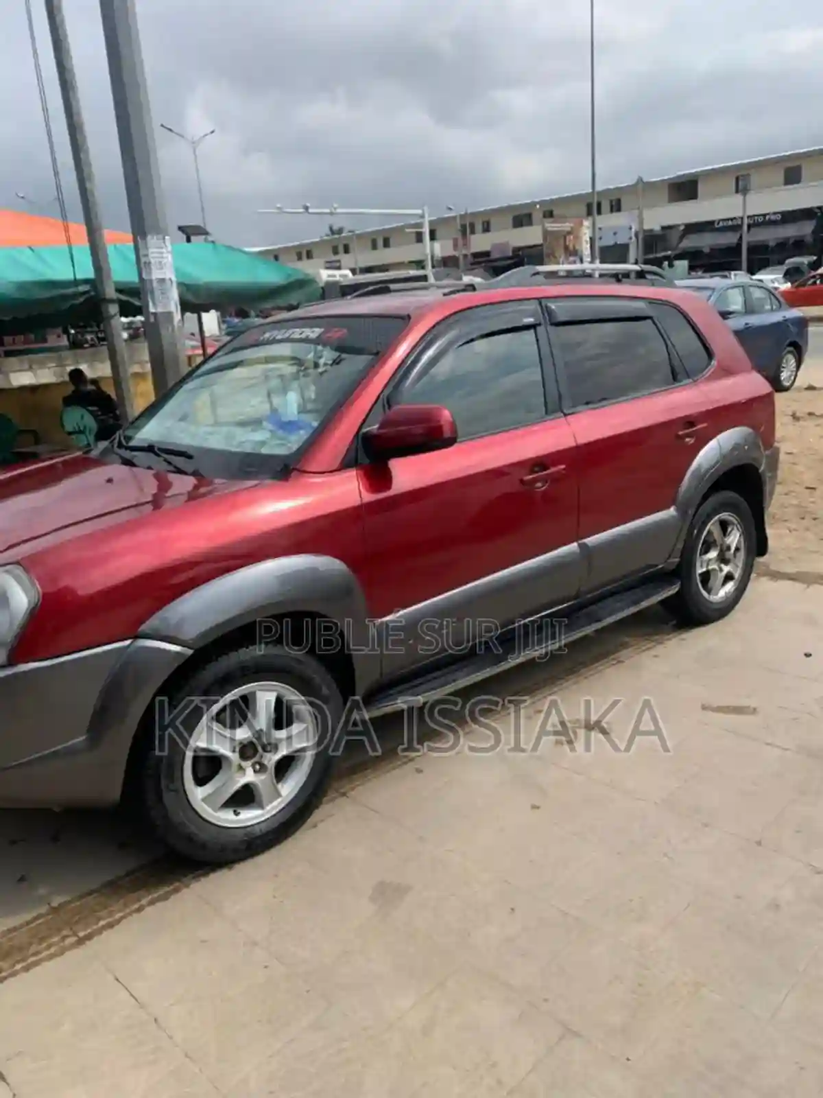 Hyundai Tucson Limited V6 wXM 4x4 2008 Rouge - Vue 9