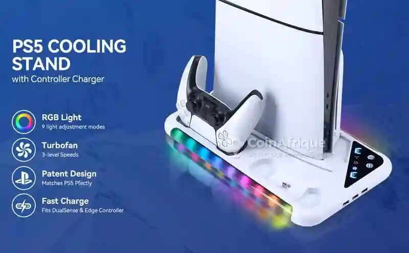 Refroidisseur Playstation 5 - Vue 1