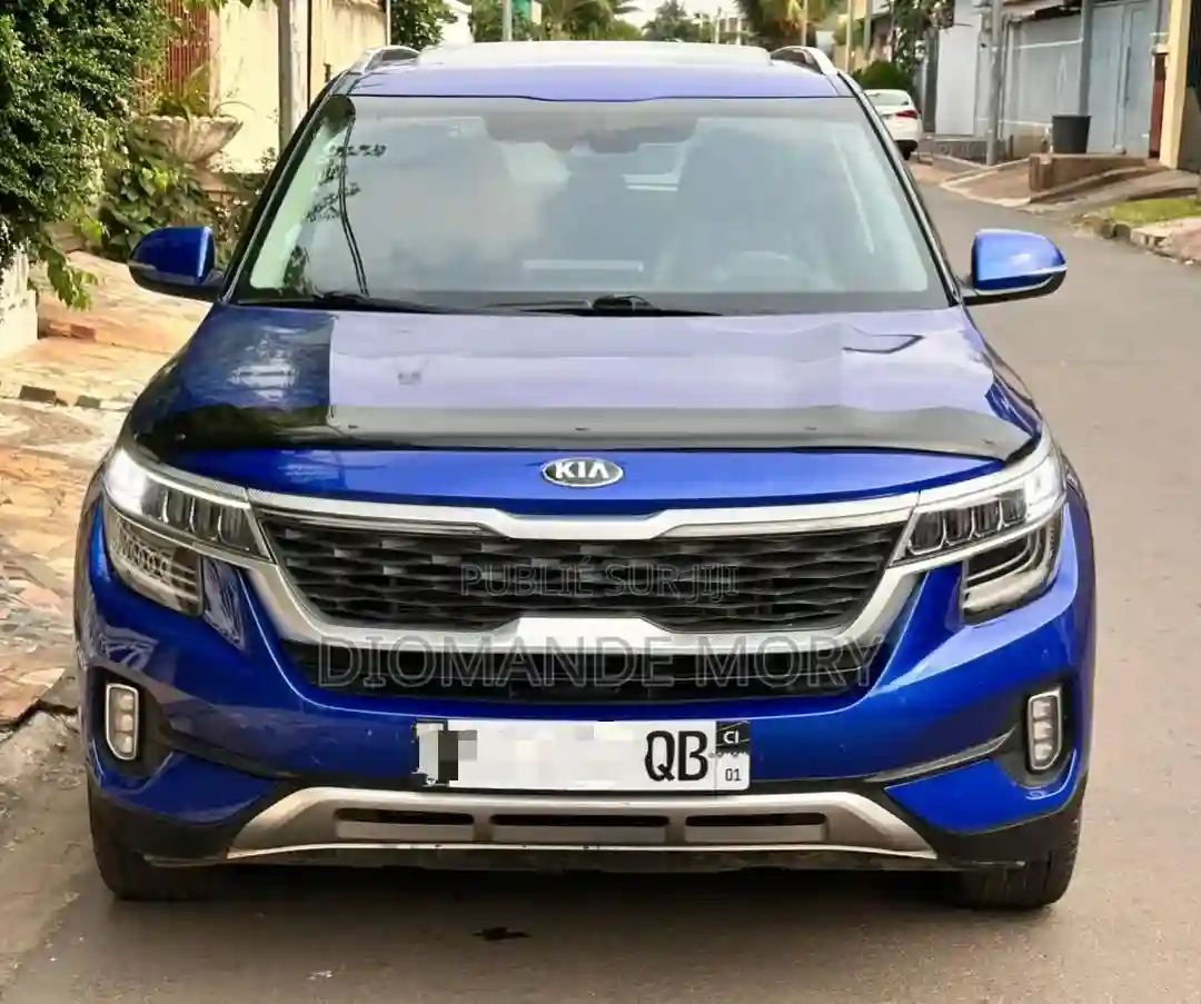 Kia Seltos LX 2023 Bleu - Vue 3
