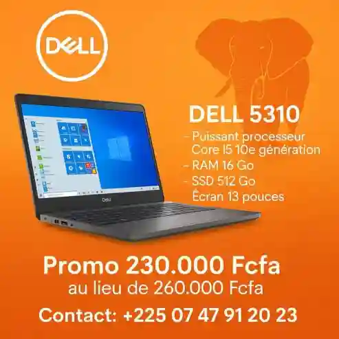 Dell Core i5 10e Génération+225 0102058460 - Vue 4