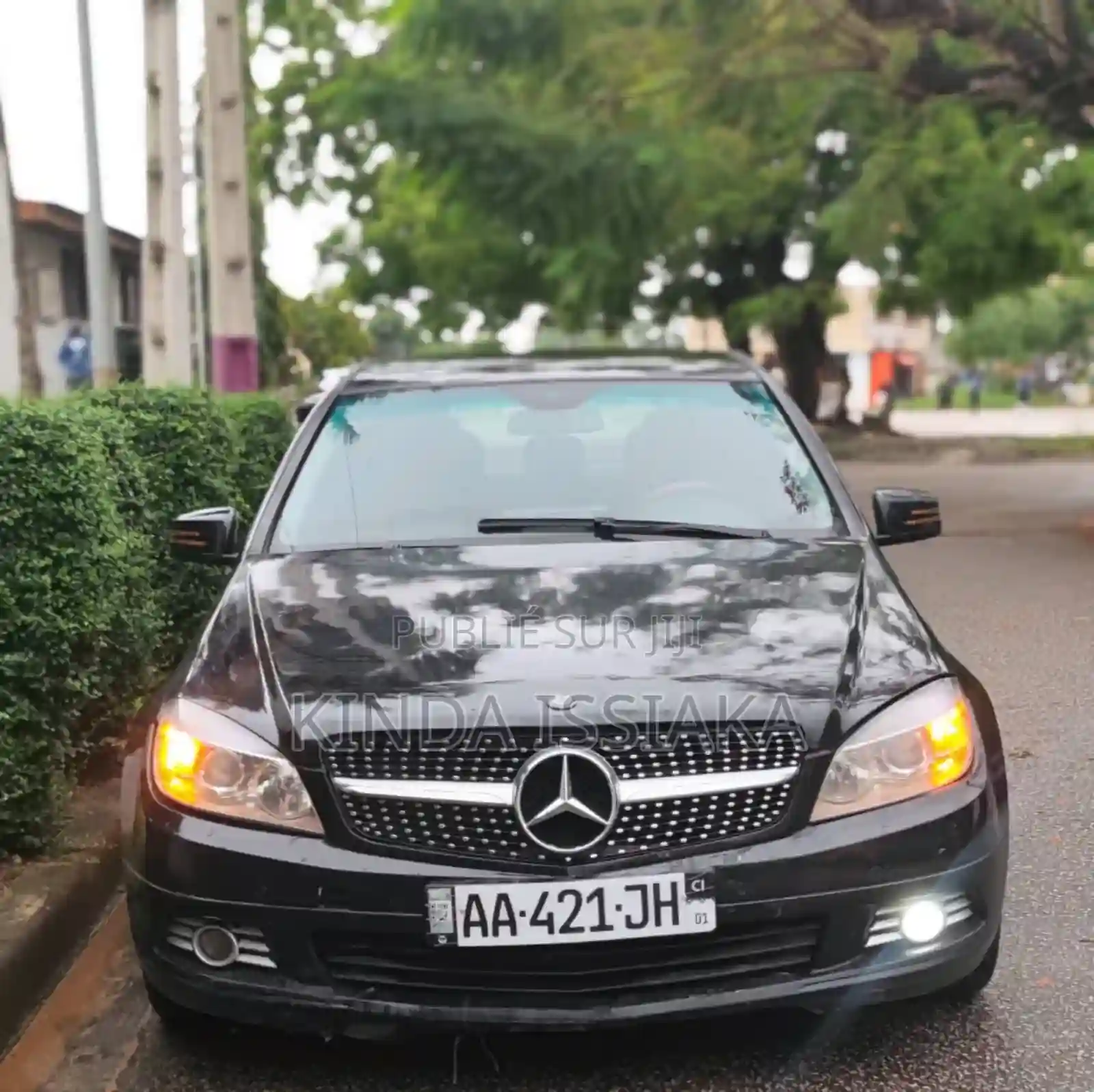 Mercedes-benz C200 2011 Noir - Vue 1