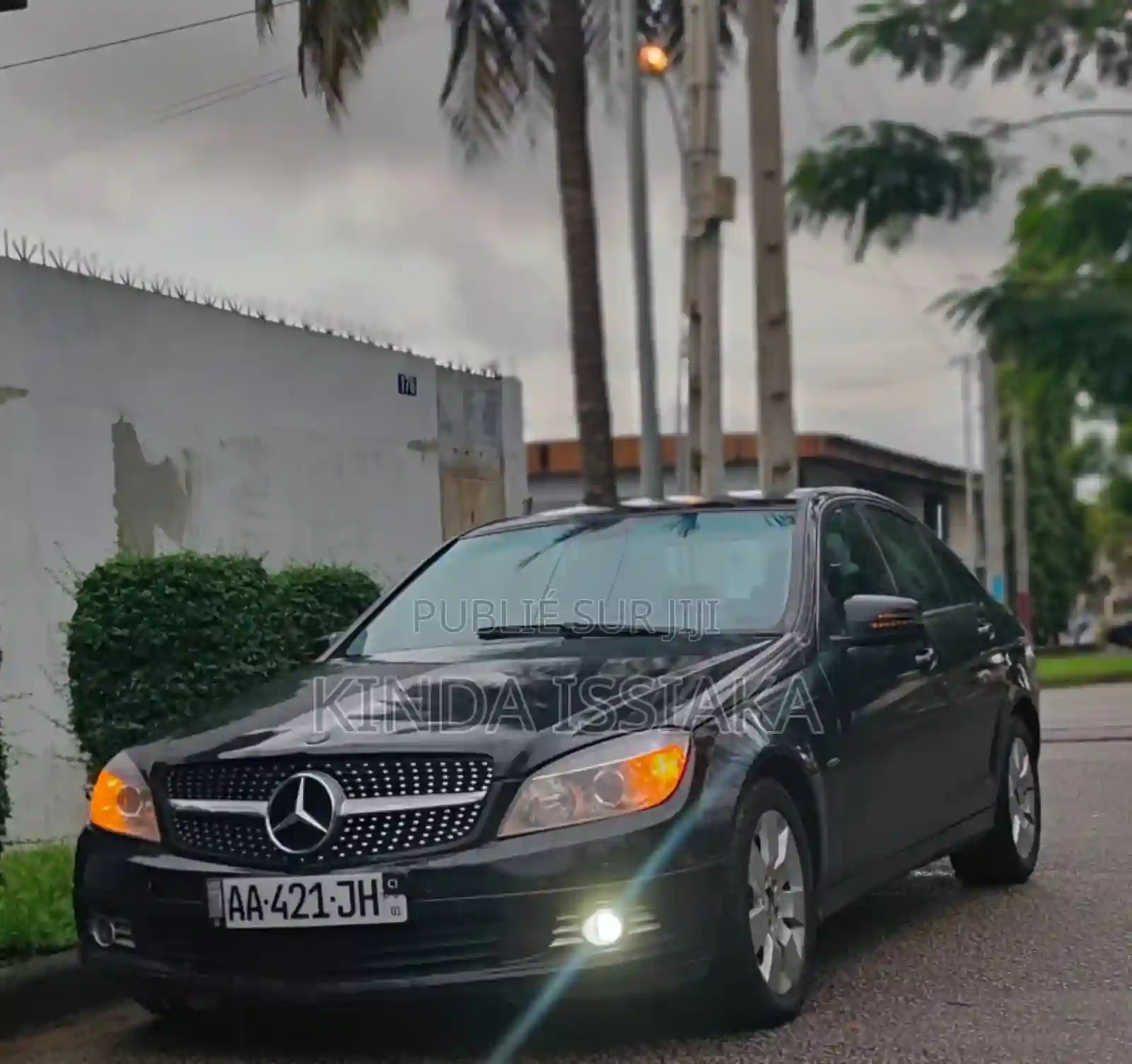 Mercedes-benz C200 2011 Noir - Vue 2