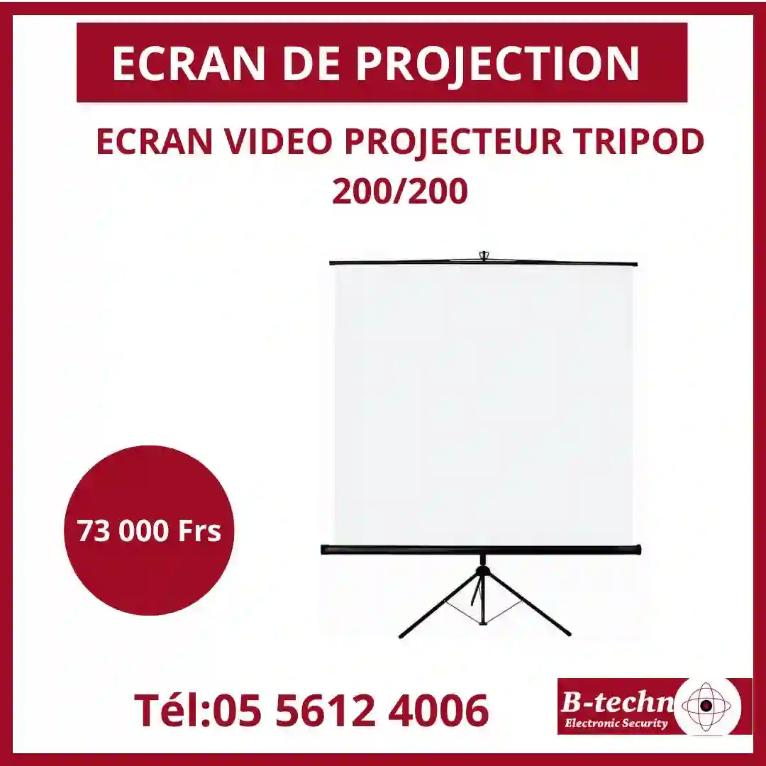 VIDEOPROJECTEUR ET TABLEAU DE PROJECTION A VENDRE
