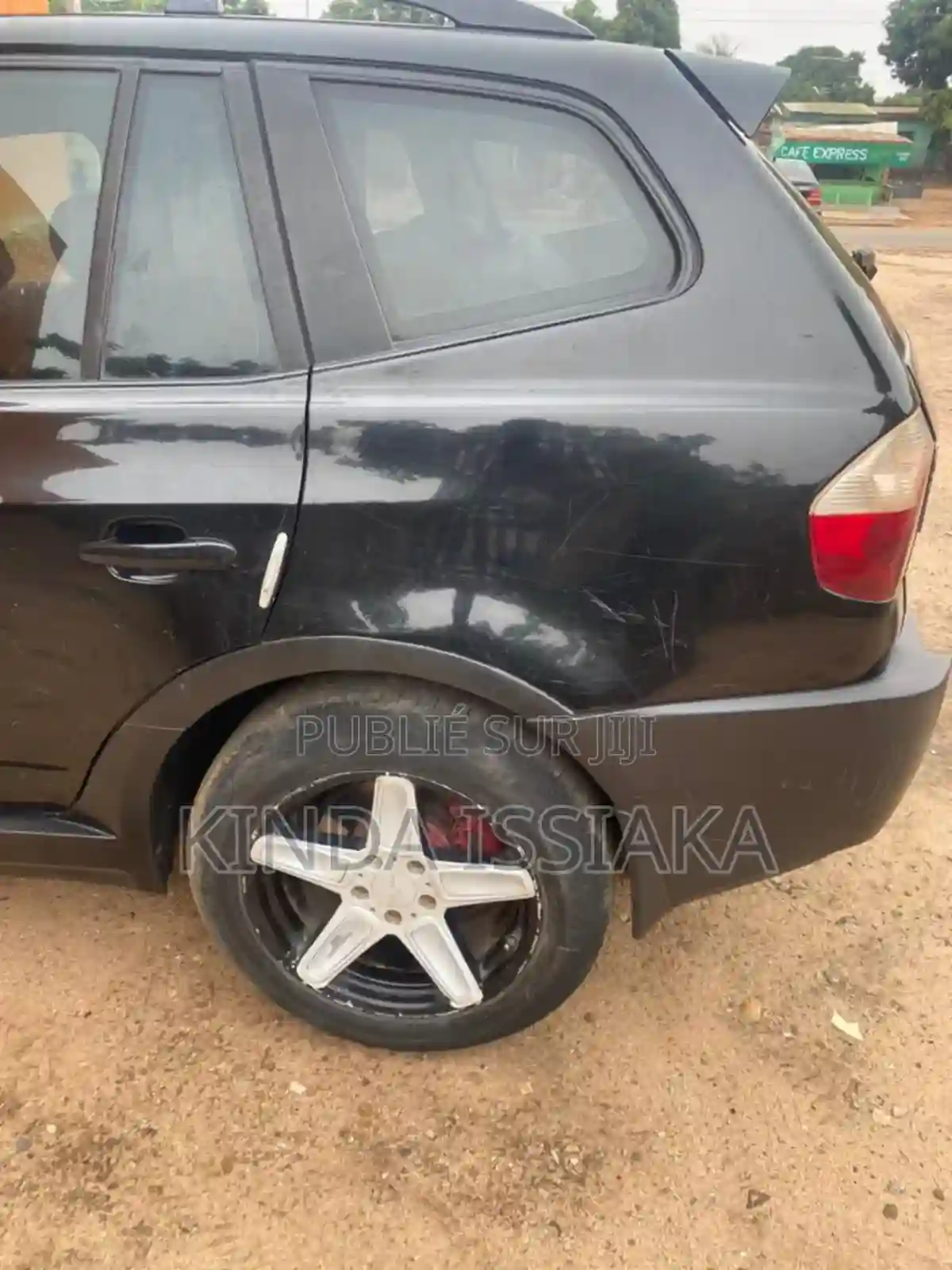 BMW X3 25i 2007 Noir - Vue 4