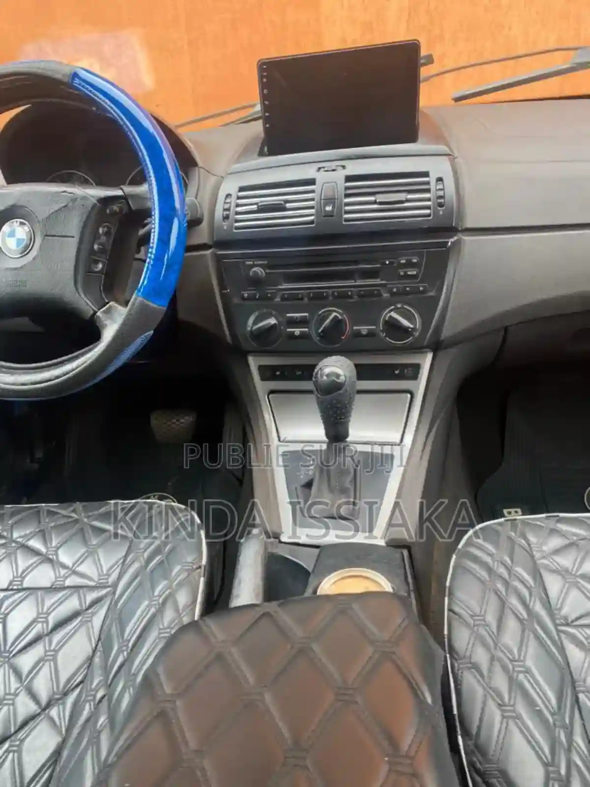 BMW X3 25i 2007 Noir - Vue 7