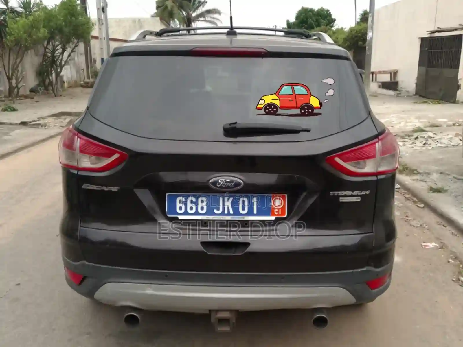 Ford Escape 2013 Noir - Vue 2