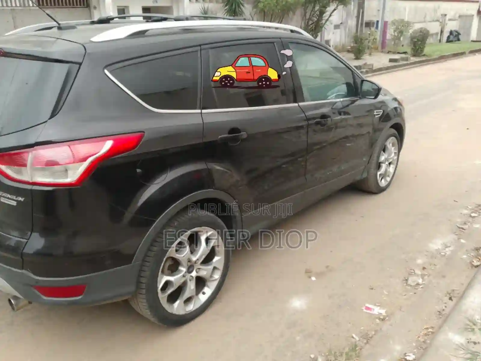Ford Escape 2013 Noir - Vue 5