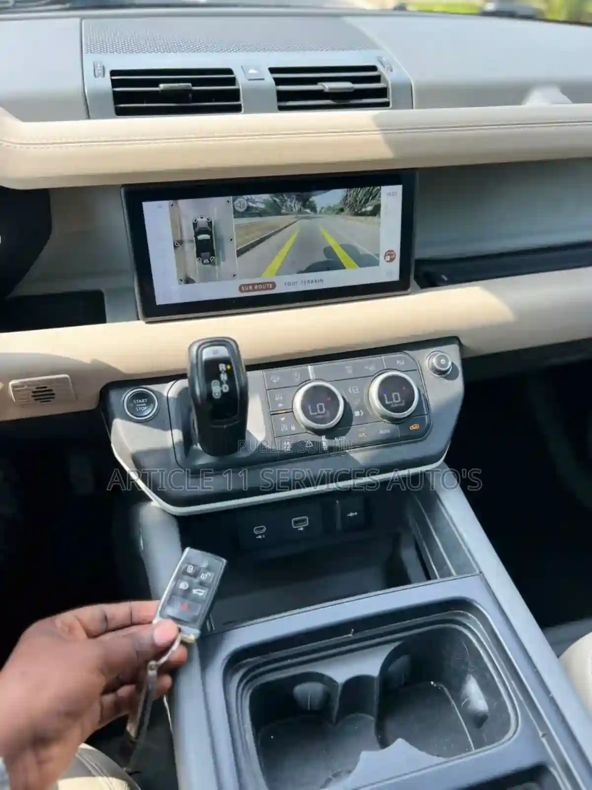 Land Rover Defender First Edition 2021 Noir - Vue 5