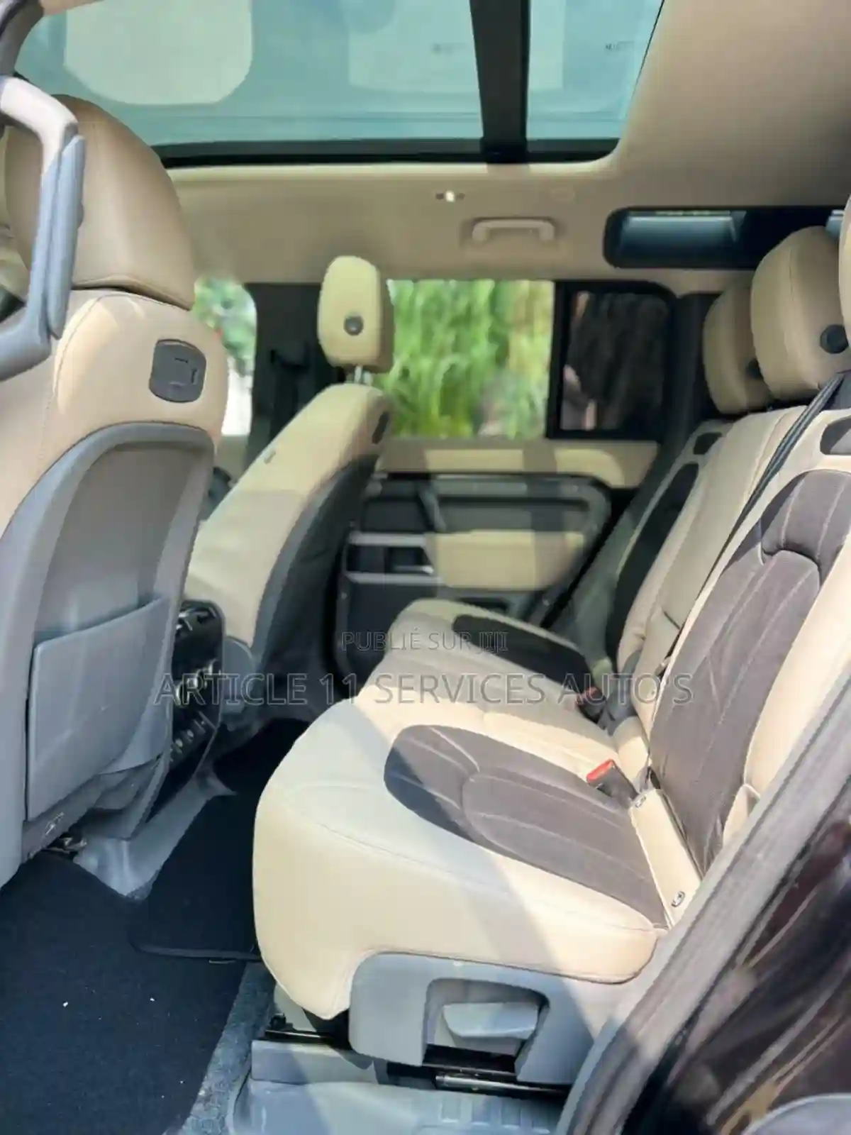 Land Rover Defender First Edition 2021 Noir - Vue 7