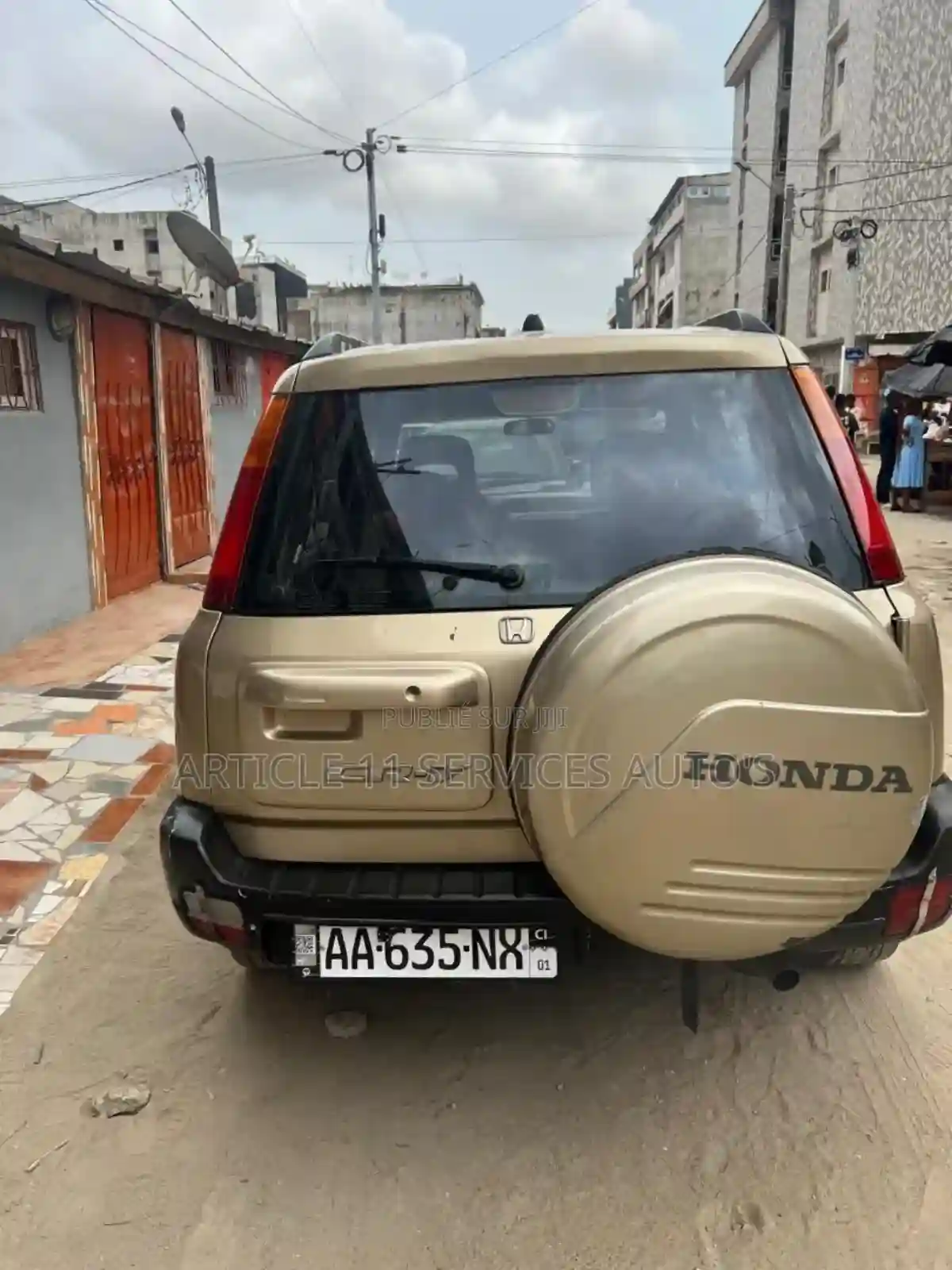 Honda Cr-v 20i ES Automatic 2003 Gris - Vue 3