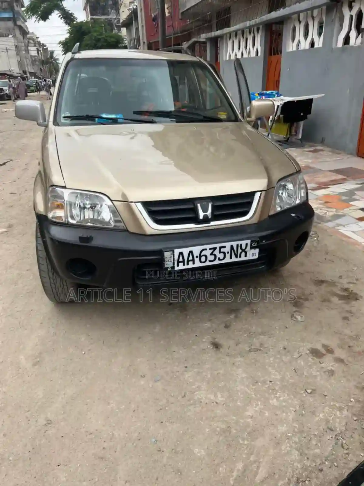 Honda Cr-v 20i ES Automatic 2003 Gris - Vue 5