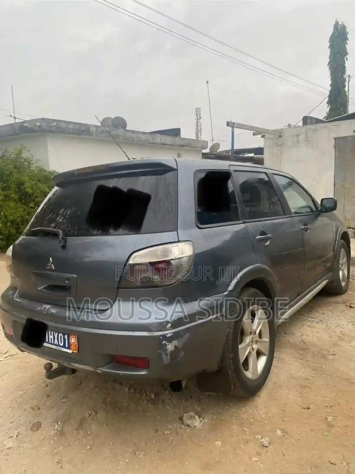 Mitsubishi Outlander 2002 Gris - Vue 5