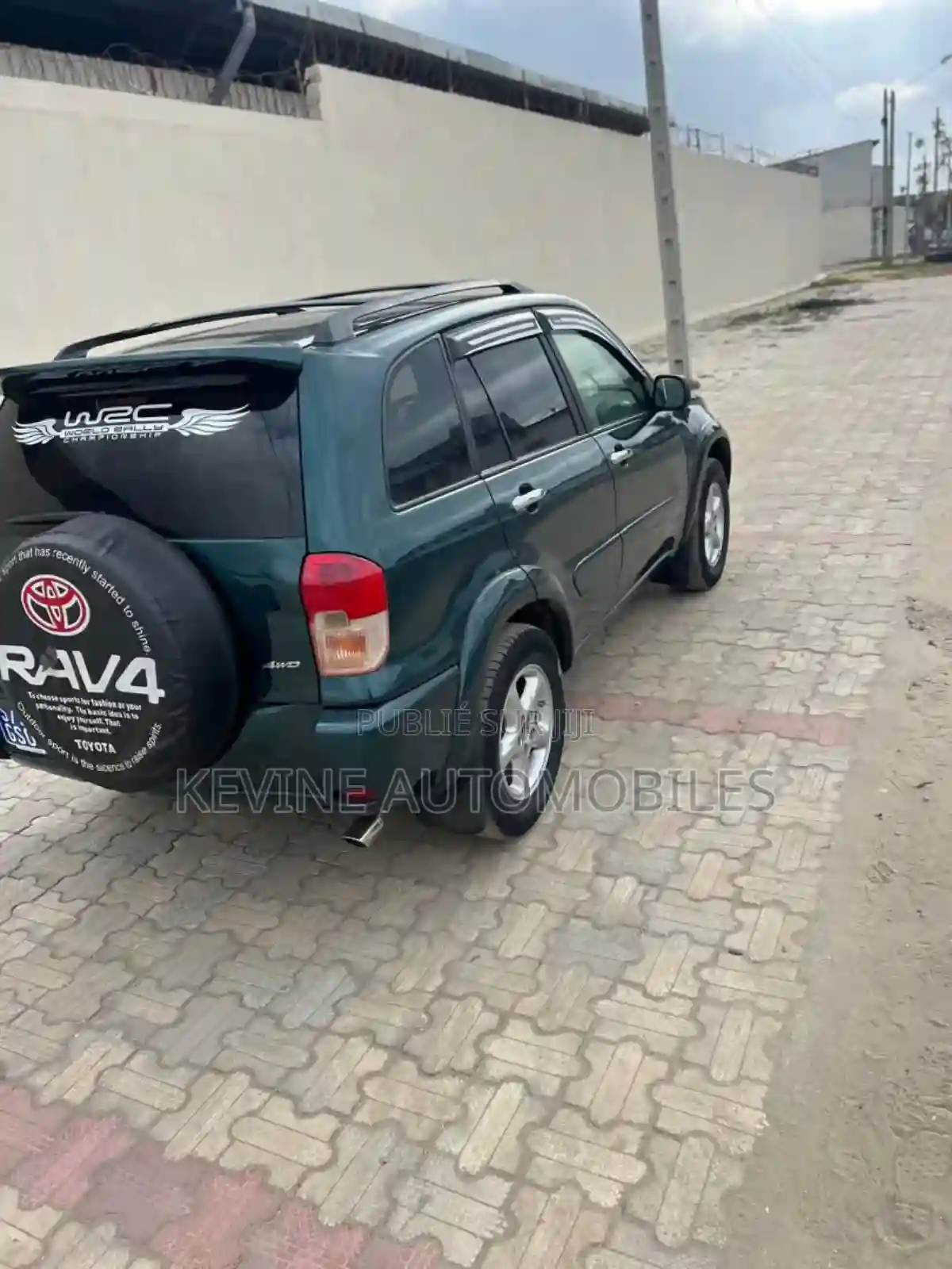 Toyota Rav4 4x4 2009 Vert - Vue 2
